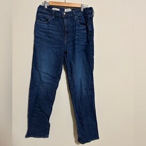 Universal Thread Dark Blue Straight Leg Jeans